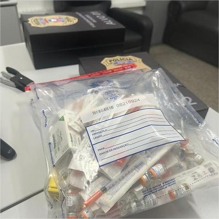 Polícia faz operação contra farra das canetas emagrecedoras e apreende mounjaro ilegal