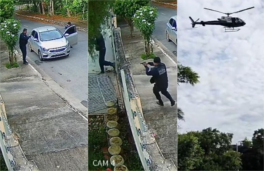 PM frustra tentativa de roubo a residência e detém suspeitos em Cuiabá; vídeo