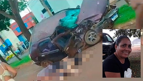 Mulher morre e quatro ficam feridos em batida entre Palio e Ram; veja vídeo