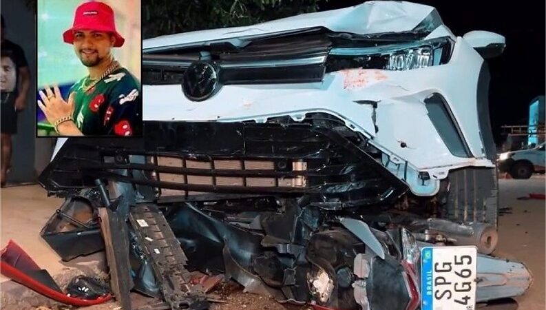 Perna de motociclista é decepada e arremessada a 20 metros em acidente