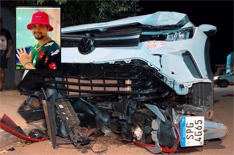 Perna de motociclista é decepada e arremessada a 20 metros em acidente