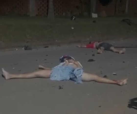 Vídeo: Acidente em MT deixa duas mortes e três feridos em avenida; imagens fortes