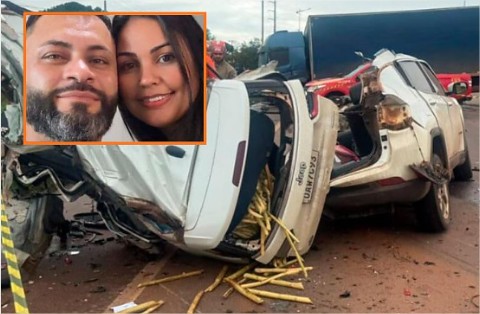 Vítimas de acidente na BR-163 são identificadas; veja nomes