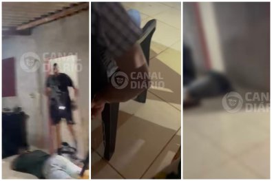 Vídeo mostra resgate em cativeiro com vítimas presas por arame