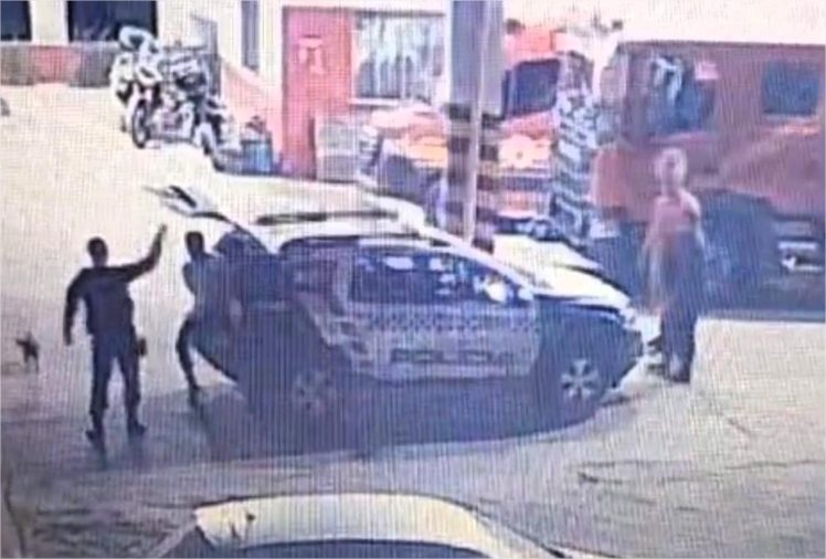 Bombeiros militares prendem em flagrante homem que invadiu batalhão em Sinop; vídeo