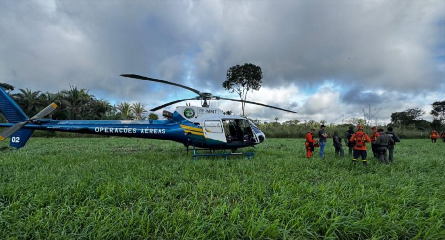 Idoso de 70 anos é resgatado após desaparecer em área de mata em MT; veja vídeo