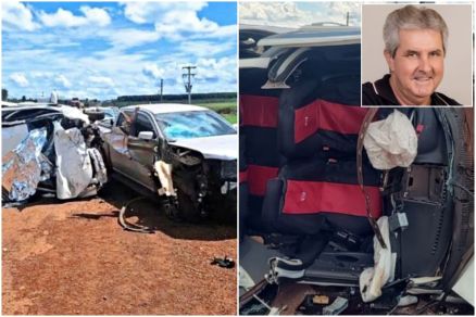 Irmão de prefeito, empresário morre em grave acidente na MT-109