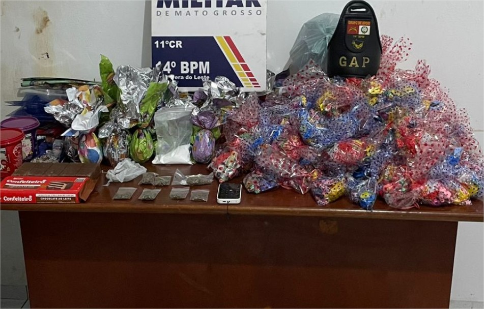 Bando ‘promovia’ Comando Vermelho com ovos de Páscoa em MT