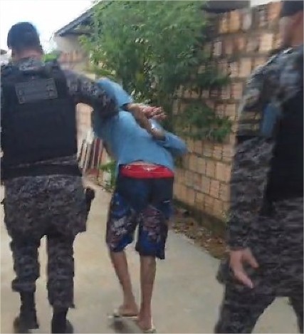 Suspeito de ter assassinado jovem em MT é preso após caçada da polícia; veja vídeo