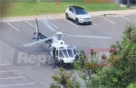 Vídeo mostra resgate de sargento baleado na cabeça dentro de quartel em Cuiabá
