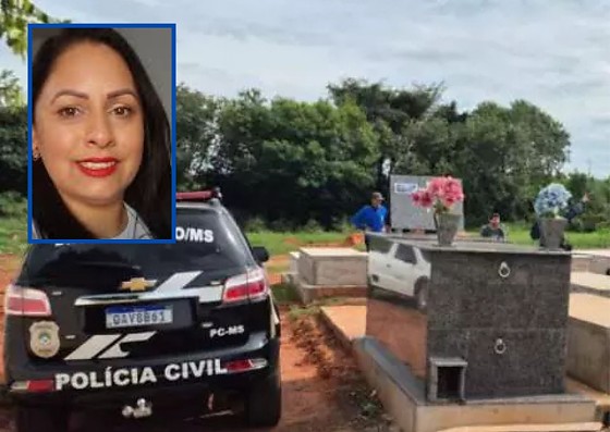 Mulher assassinada tem túmulo violado e corpo atacado pelo ex, afirma delegado